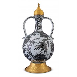 ARTIST Adnan Ergüler Black and white jug with Tombak ;50;24;;;