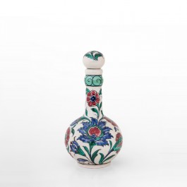 DECORATIVE ITEM & OBJECTS Bottle with floral pattern ;20;11;;;