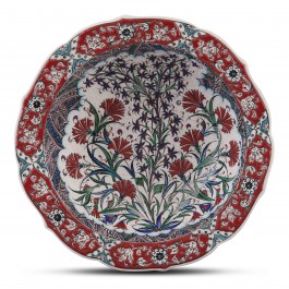 ARTIST Saim Kolhan Bowl with floral pattern ;10;40;;;