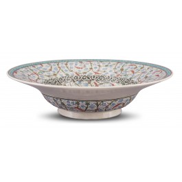 Bowl with floral pattern ;10;40;;; - ARTIST Saim Kolhan  $i