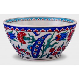 ARTIST Adnan Ergüler Bowl with floral pattern ;11;23;;;