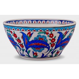 ARTIST Adnan Ergüler Bowl with floral pattern ;11;23;;;