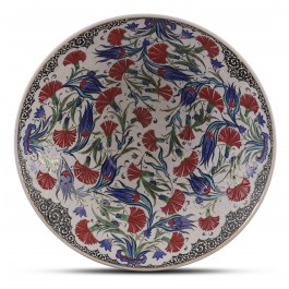 ARTIST Saim Kolhan Bowl with floral pattern ;15;42;;;