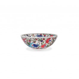 Bowl with leaves and flowers ;; - FLORAL  $i
