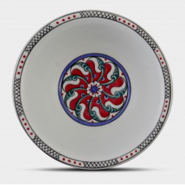 Bowl with Rumi pattern ;6;17;;; - ARTIST Adnan Ergüler  $i