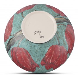 Bowl with tulip pattern ;24;46;;; - FLORAL  $i