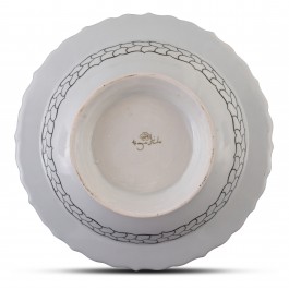Footed bowl with floral pattern ;12;41;;; - BOWL  $i
