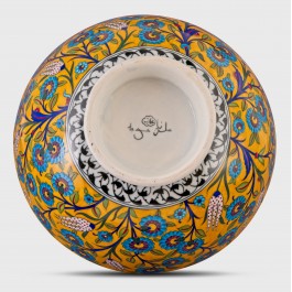 Footed bowl with floral pattern ;24;43;;; - FLORAL  $i