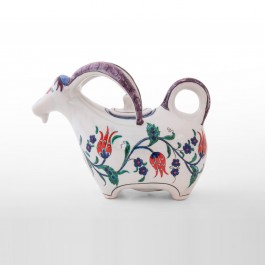 DECORATIVE ITEM & OBJECTS Goat figurine with tulips and saz leaves ;20;26;;;