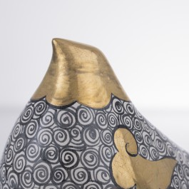 Hand Decorated Dove Figure  ;13;18;;13;18 - GEOMETRIC  $i