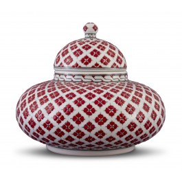 GEOMETRIC Jar with clover pattern ;24;28;;;