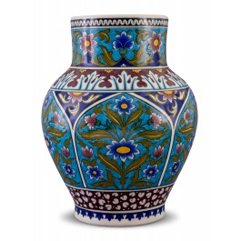 ARTIST Adnan Ergüler Jar with floral pattern ;31;20;;;