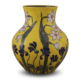 CONTEMPORARY Jar with floral pattern ;33;26;;;