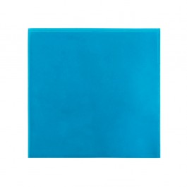BLUE & WHITE Plain tile - Turquoise ;;20/25