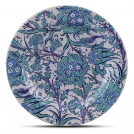 ARTIST Saim Kolhan Plate with floral pattern ;;30;;;