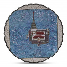 PLATE Plate with Maiden Tower on the Bosphorus ;;43;;;