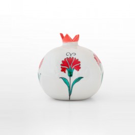 DECORATIVE ITEM & OBJECTS Pomegranate with carnation flowers in contemporary style ;14;14;;;