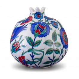 DECORATIVE ITEM & OBJECTS Pomegranate with floral pattern ;21;18;;;