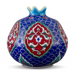 DECORATIVE ITEM & OBJECTS Pomegranate with Rumi pattern ;15;13;;;