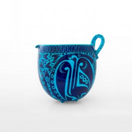 ARTIST Sıtkı II (Nida Olçar) Pot with hatai pattern and bird figure ;25;30