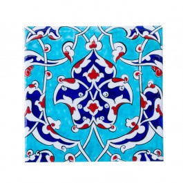 GEOMETRIC Tile with damasque and rumi pattern ;;25