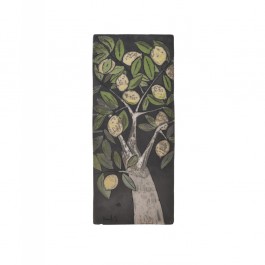 CONTEMPORARY Tile with lemon tree ;;