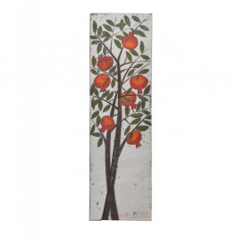 CONTEMPORARY Tile with momegranate tree ;;