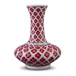 GEOMETRIC Vase with clover pattern ;17;13;;;
