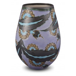 VASE Vase with floral pattern ;26;15;;;