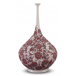 VASE Vase with floral pattern ;65;33;;;