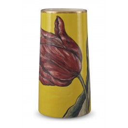 VASE Vase with tulip pattern ;23;12;;;