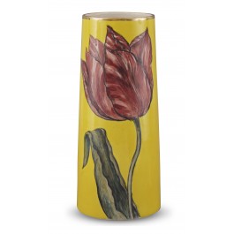 CONTEMPORARY Vase with tulip pattern ;30;13;;;