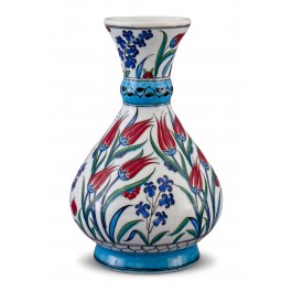 VASE Vase with tulip pattern ;34;17;;;