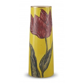 CONTEMPORARY Vase with tulip pattern ;40;14;;;