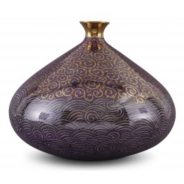 GEOMETRIC Vase with waves pattern ;26;29;;;